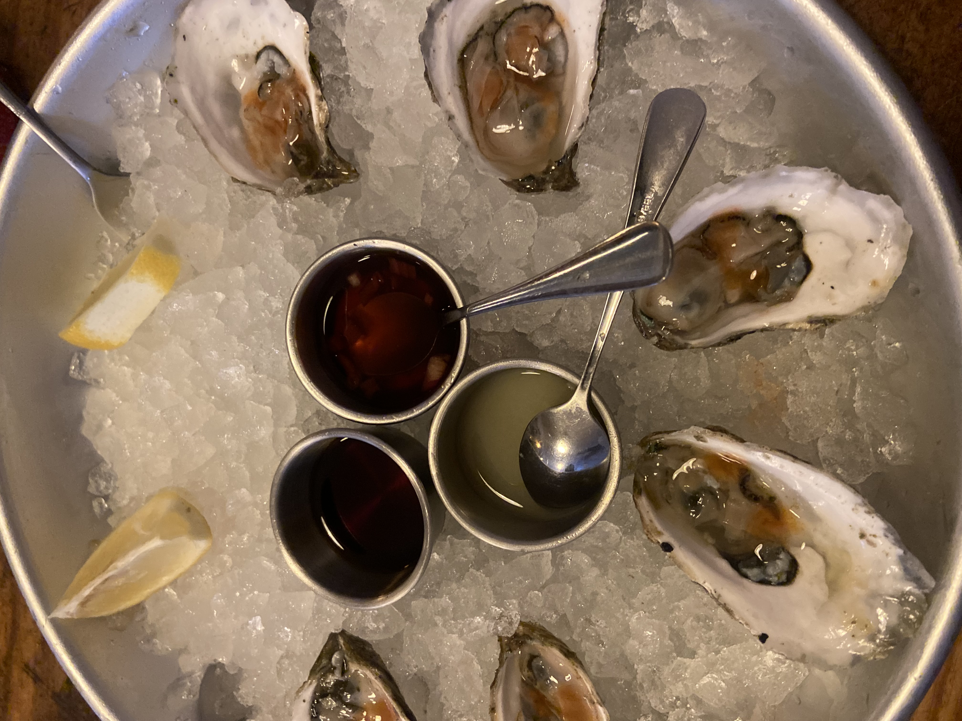 Oysters on Ice